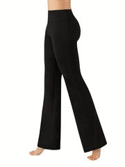 Women's High Waist Slim Yoga Pants for Fitness & Training