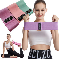Resistance Band for Women - Fitness, Yoga, Toning Legs, Buttocks, Back