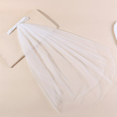 Bridal Veil Hair Comb Wedding Accessories