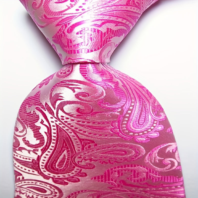 Men's Paisley Printed Necktie for Business Party
