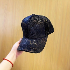 Cotton Baseball Cap Print Duck Tongue Cap Unisex Outdoor Sun Hat