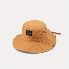 Wide Brim Soft Bucket Hat for Outdoor Sun Protection