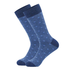 Men's Dress Socks Classic Pattern Crew Sock Breathable Sweat Wicking