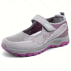 Women's Casual Knitted Shoes Breathable Non Slip Outdoor Sports Shoes