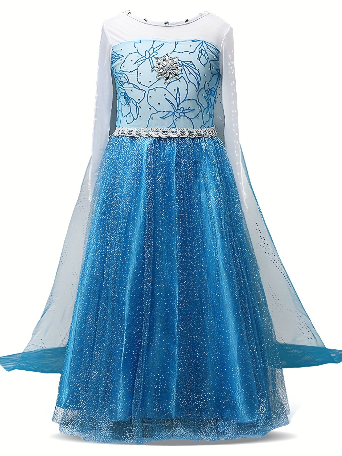 Princess Dress with Diamonds Tulle Halloween Costume