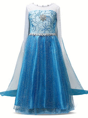 Princess Dress with Diamonds Tulle Halloween Costume