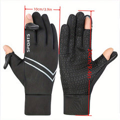 Winter Warm Touch Screen Gloves Anti Slip Cycling Gloves