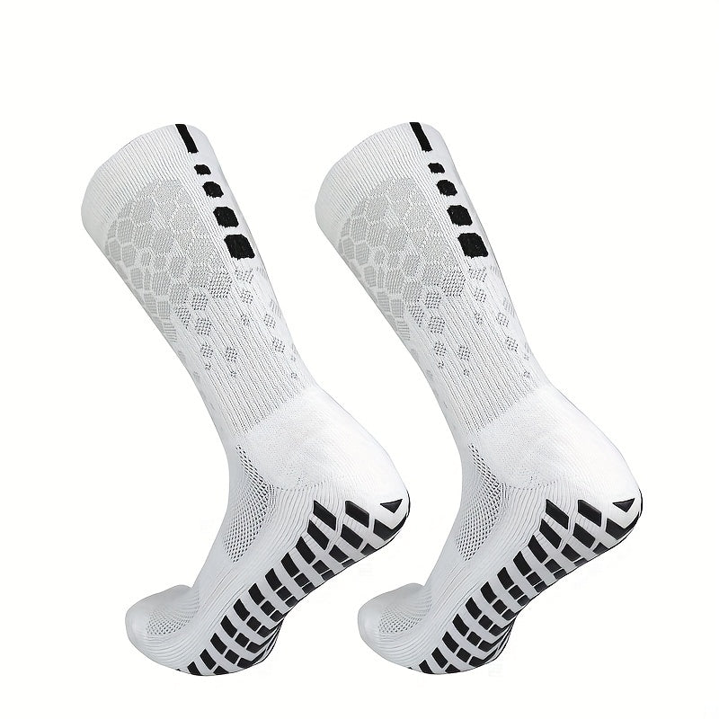 Breathable Sports Soccer Socks Compression Non-slip Silicone Outdoor Running