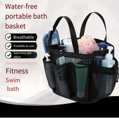 Portable Mesh Toiletry Bag for Travel Business Trips Home & Outdoor Beach