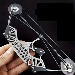 Mini Composite Bow Set Stainless Steel Decompression Toy