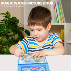 Kids' Magic Watercolor Painting Book Reusable Graffiti Art Toys