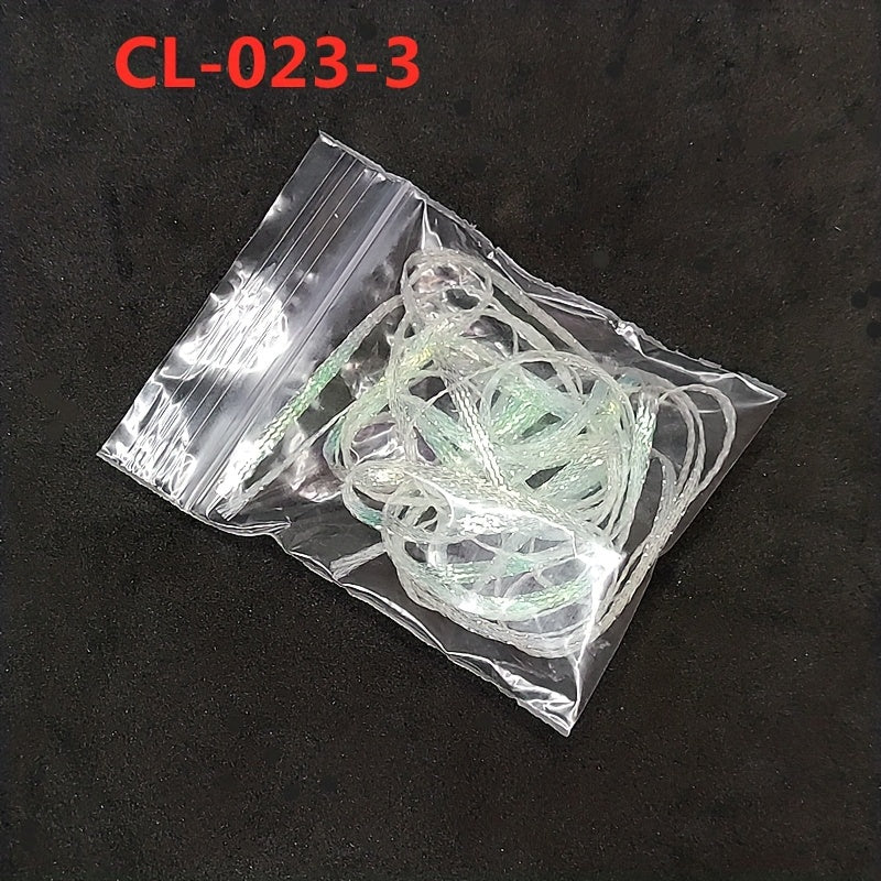 2M Fly Bait Body Flash Tying Ribbon Thread Fishing Accessories