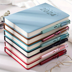 4pcs Full Notebook 320 Sheets 640 Pages Journaling Stationery Supplies