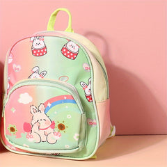 Easter Rabbit Bunny Backpack Schoolbag Girls Accessories