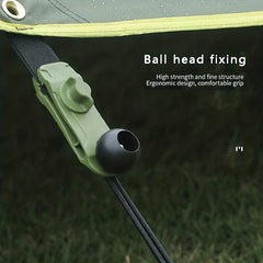 5pcs Camping Canopy Rope Portable Tent Binding Elastic Cord