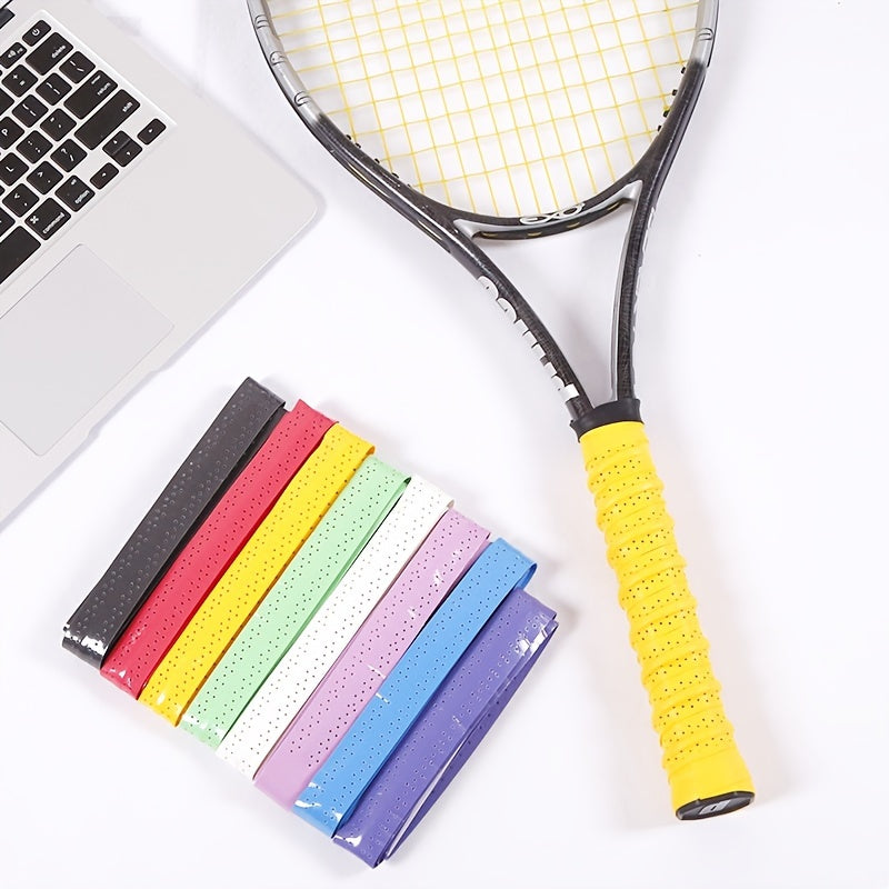 Non-slip Tennis Racket Handle Cover with Sweatband