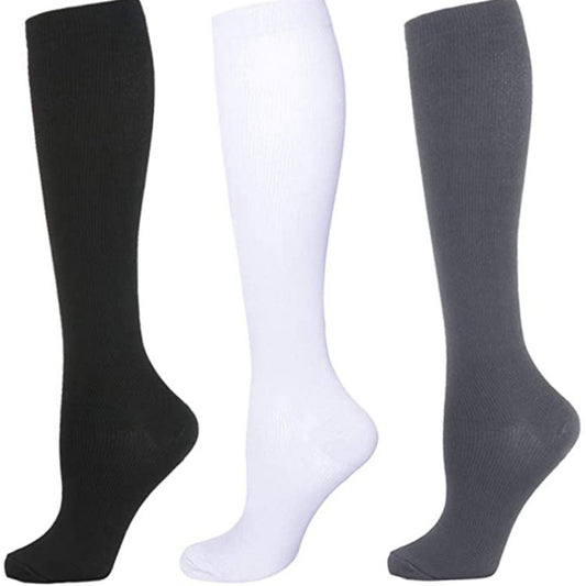 3 Pairs Compression Socks for Sports and Biking