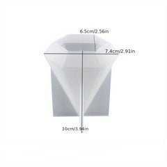 Ring Holder Silicone Molds Epoxy Resin Cone Pyramid Silicone Resin Molds