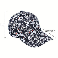 Skeleton Model Baseball Cap Peaked Cap