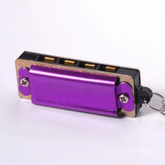 4 Hole 8 Tone Harmonica Necklace Small Harmonica
