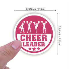 500pcs Colorful Cheer Waterproof Stickers for Scrapbook Journal
