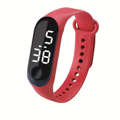 1pc Outdoor LED Electronic Watch Digital Sports Watch Christmas Gift