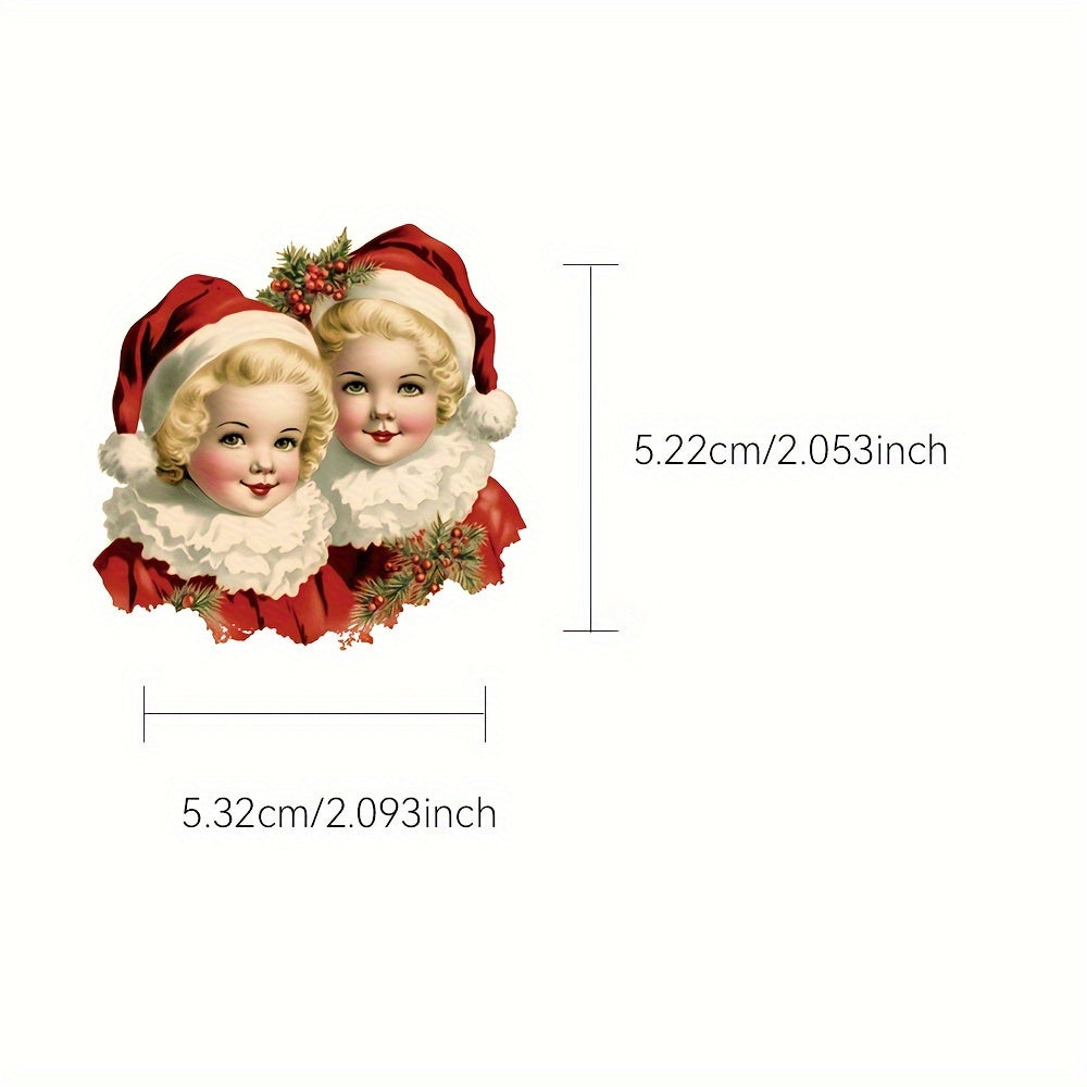 50pcs Christmas Stickers for Phone Case Suitcase Christmas Gift