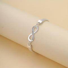 Zircon Inlaid Anklet, Sparkly Foot Jewelry Decor