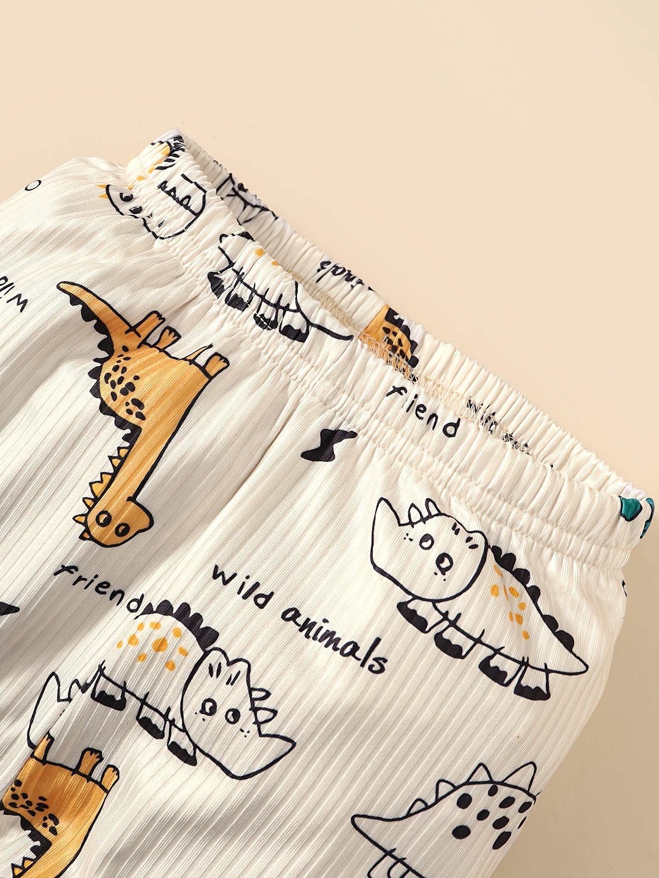 Baby Dinosaur Long Sleeve Top Trousers Loungewear Set