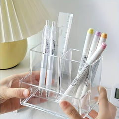 Acrylic Pen Holder Desk Organizer
