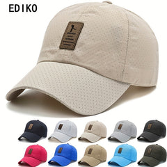 Unisex Sunshade Breathable Baseball Cap Letter Embroidery