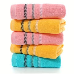 6pcs Cotton Hand Towels Set Soft & Absorbent For Bathroom Gym Shower Spa