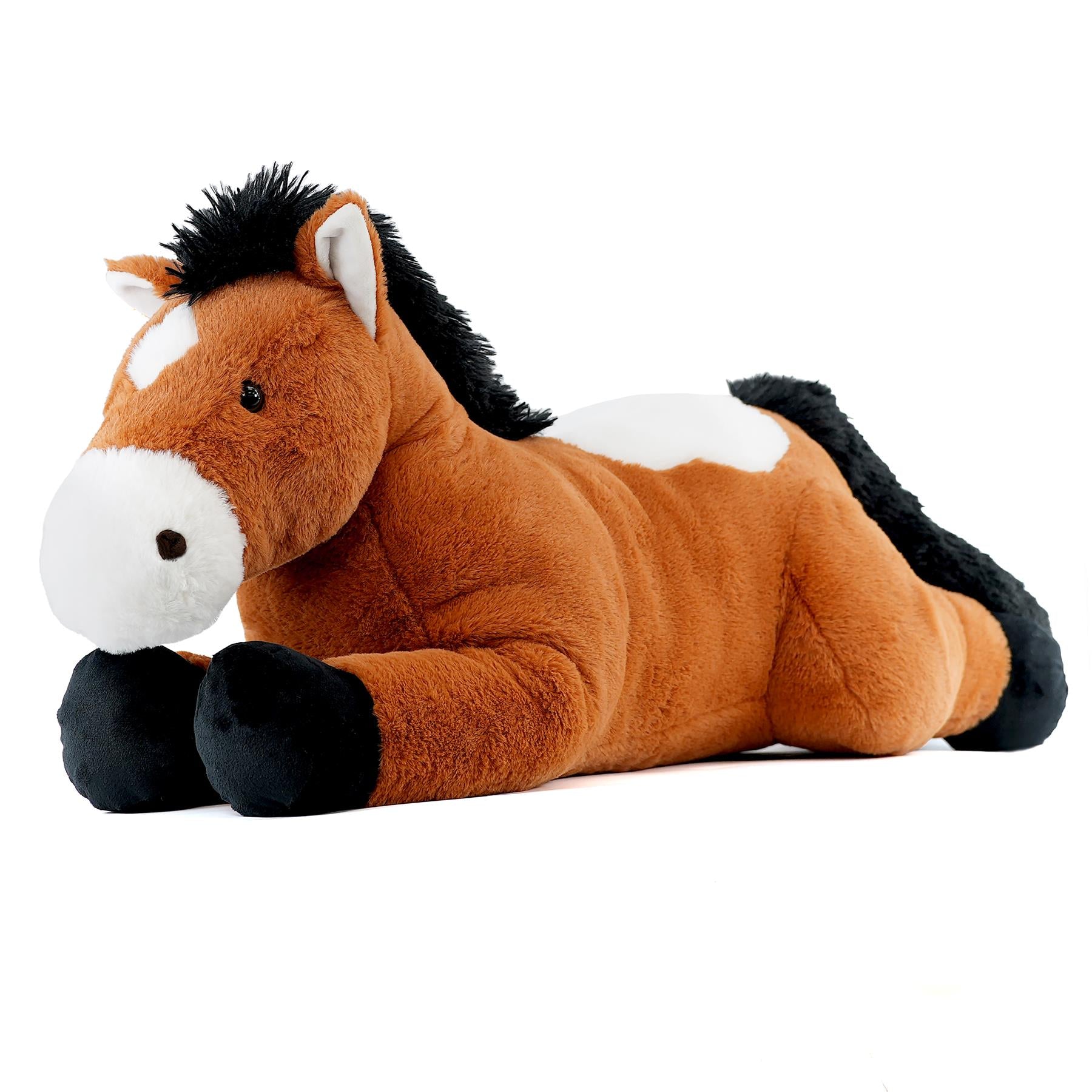 Large Brown Horse Teddy Soft Plush Toy