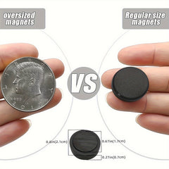 10pcs Small Round Fridge Magnets for Kitchen Cabinet Whiteboard Office