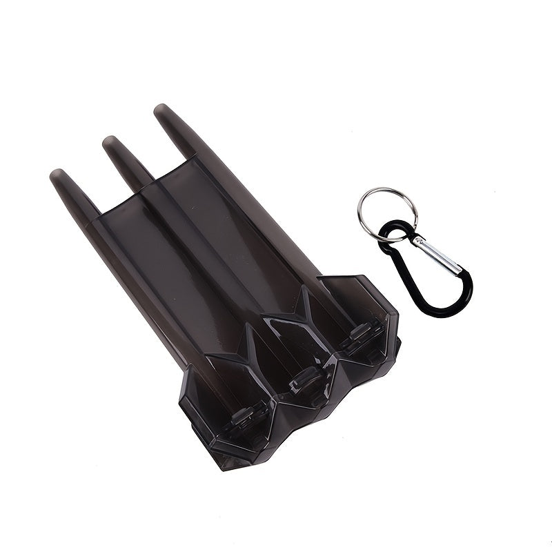 Portable Dart Storage Box with Keychain