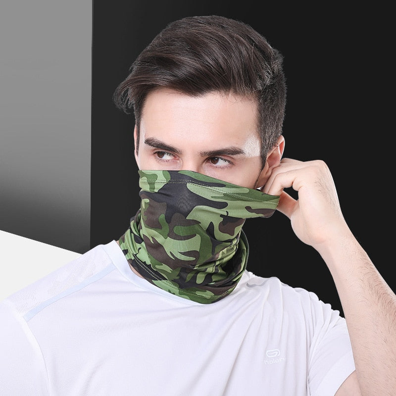 UV Protection Neck Gaiter Breathable Face Cover for Men & Women