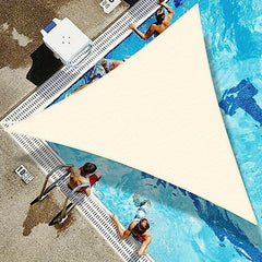 1pc 30 48cmx30 48cmx30 Sun Shade Sail Triangle Canopy Shades UV Blocking