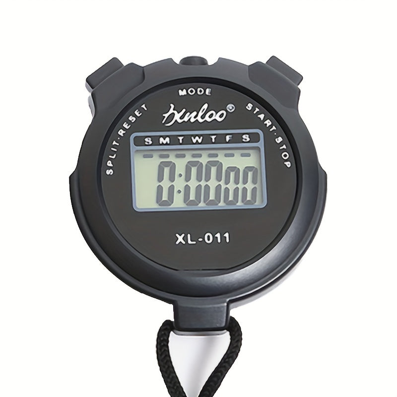 Electronic Stopwatch Referee Timer Digital Display Sports Fitness Running