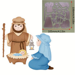 Shepherd Prayer Metal Cutting Dies for Scrapbooking DIY
