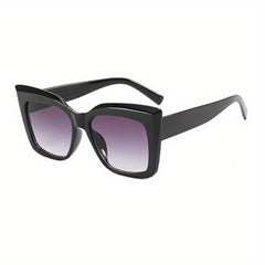 Oversized Cat Eye Sunglasses Women Gradient UV Protection Glasses