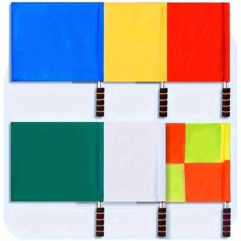 Football Referee Flag Kit For Sports Competition