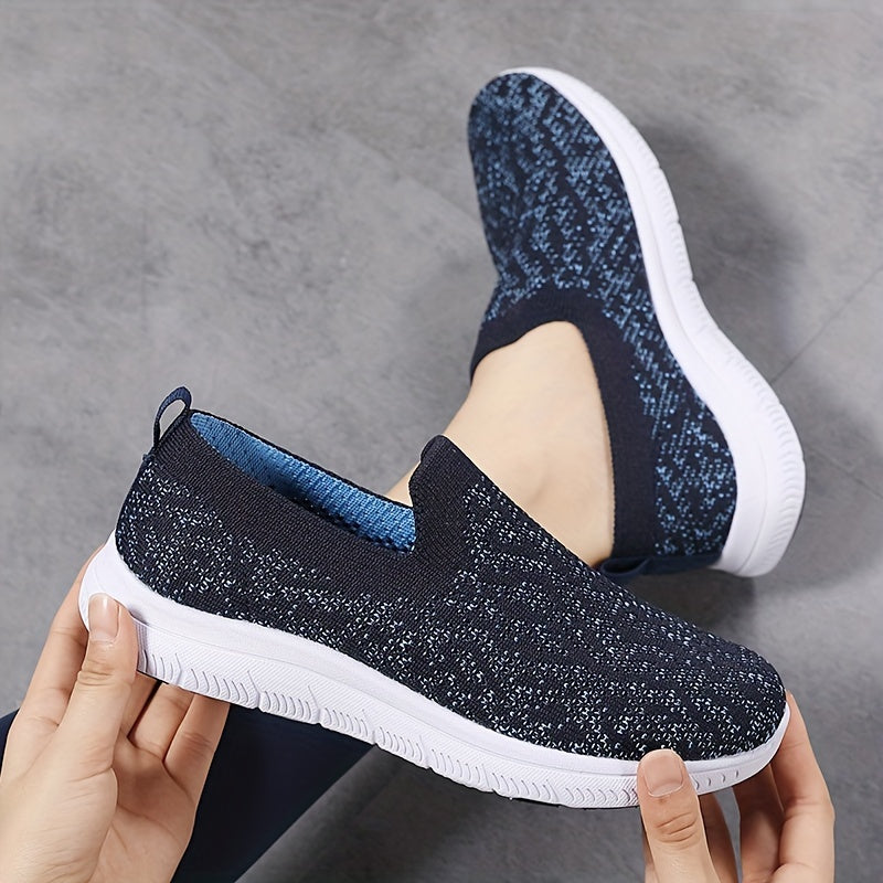 Women's Slip on Sports Sneakers Lightweight Outdoor Walking Shoes
