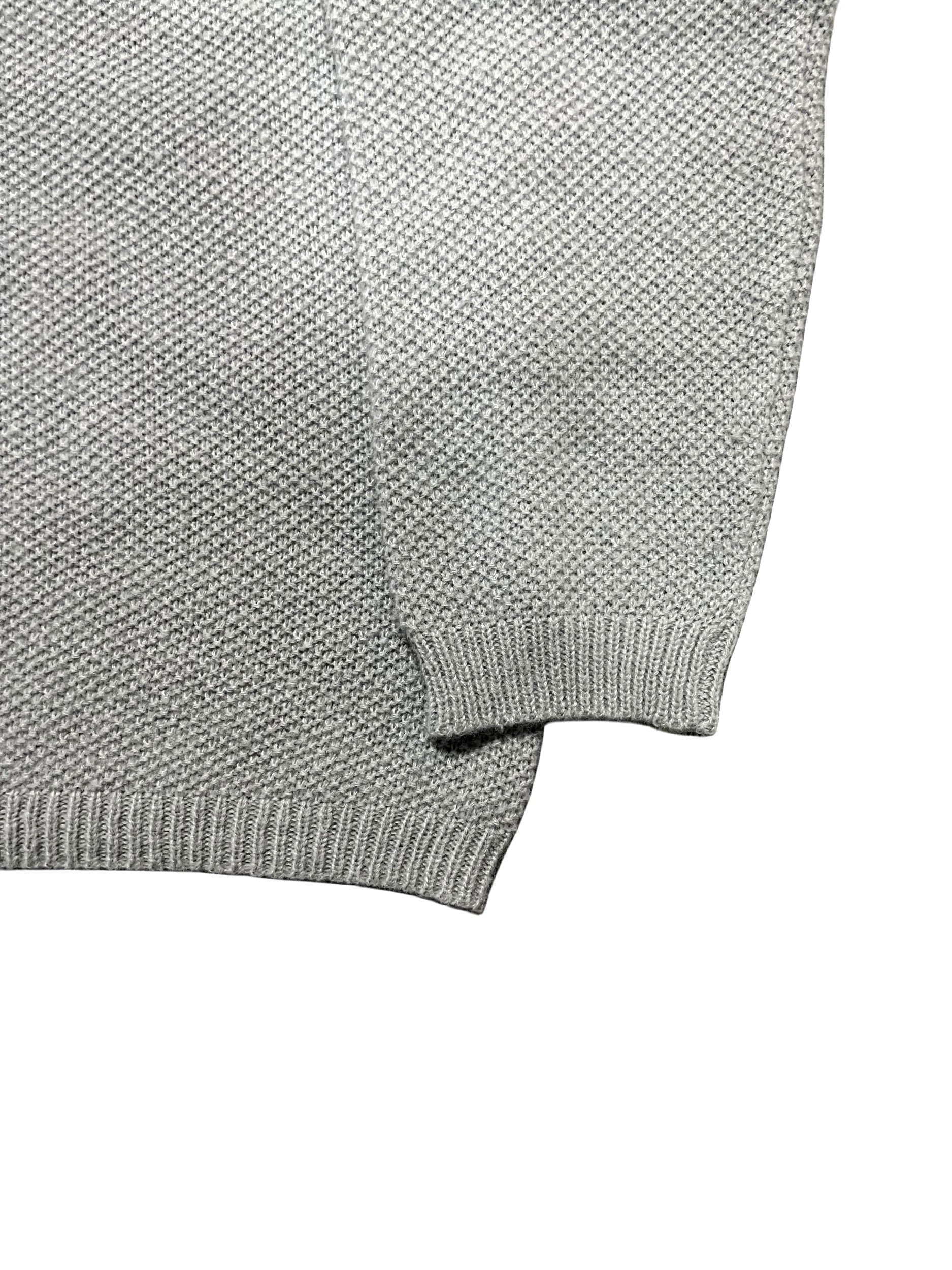 Solid V Neck Casual Sweater