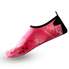 Leaves Print Quick Dry Slip On Wading Shoes