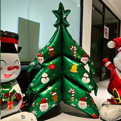 1pc Oversized Christmas Tree Balloons Christmas Decorations
