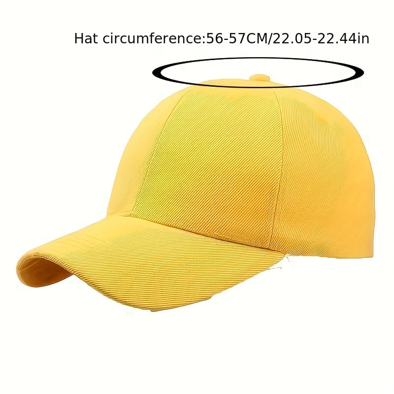 Casual Baseball Cap Unisex Hip Hop Couple Dad Hats Lightweight Sun Hats