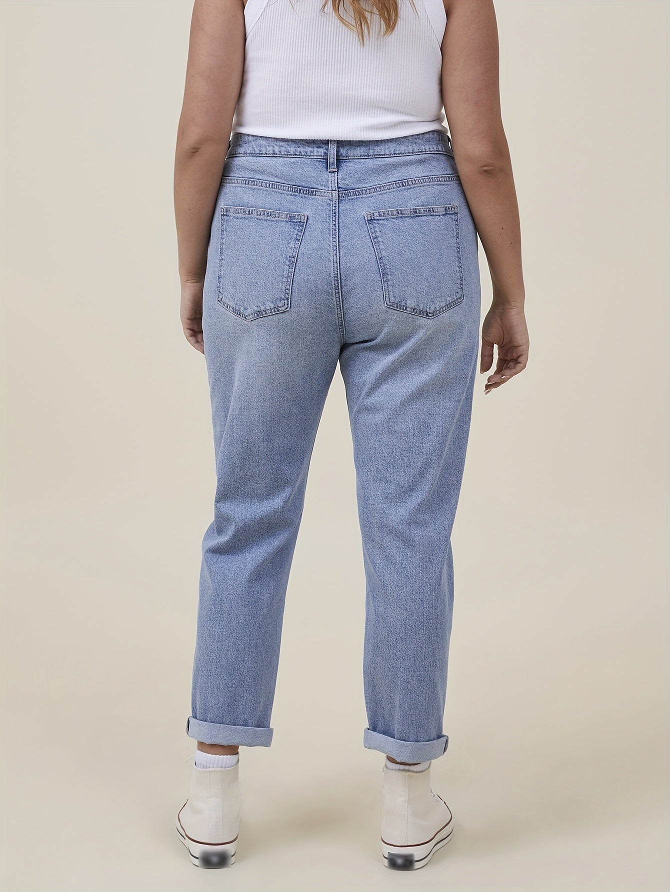 High Rise Stretch Skinny Jeans