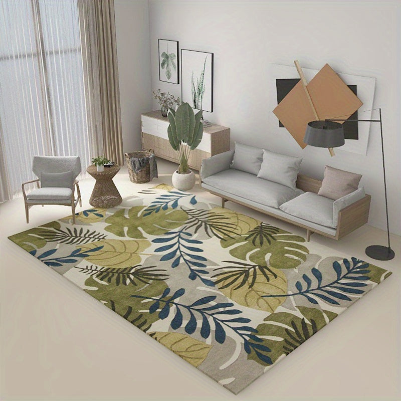 Modern Crystal Velvet Large Area Rug for Living Room
