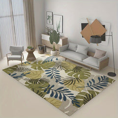Modern Crystal Velvet Large Area Rug for Living Room
