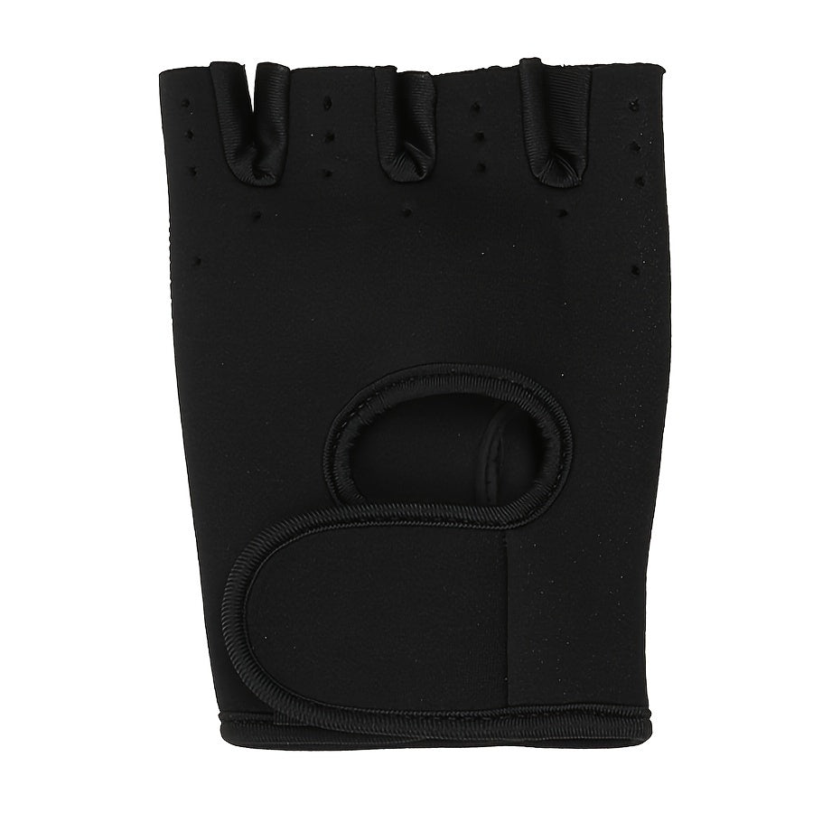Men's Non-Slip Half Finger Gloves - Breathable Outdoor Sports Cycling Gloves
